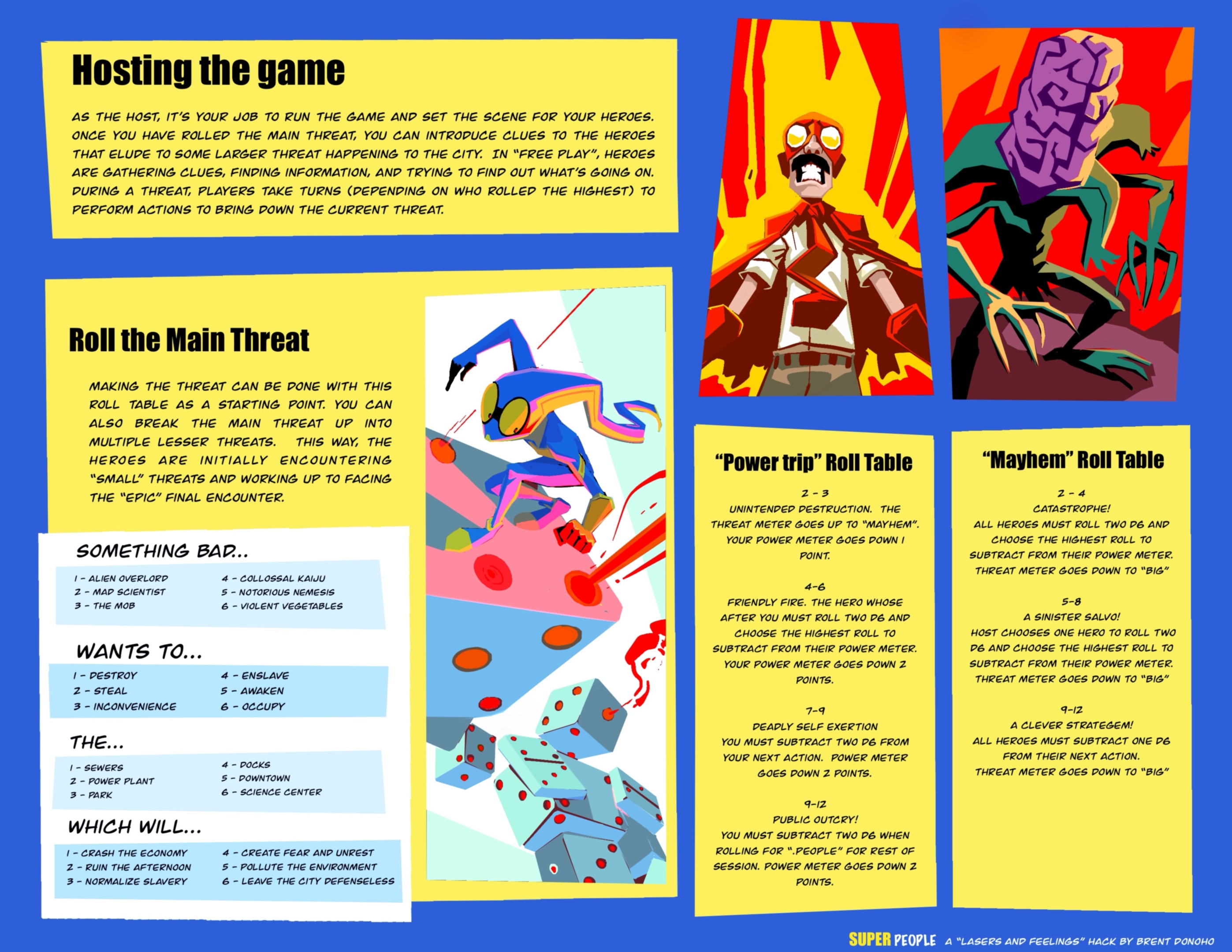 SUPER people by Marginalia Games