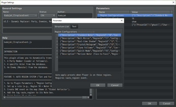 Kadajah's Dynamic Replacer & Reflection System RPG Maker MZ by Kadajah