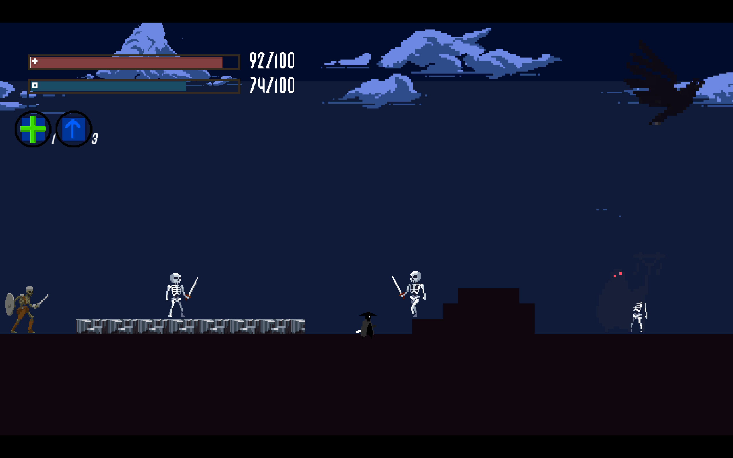 Screenshot 2 for The Cursed Raven: Bloodmoon (Playtest)