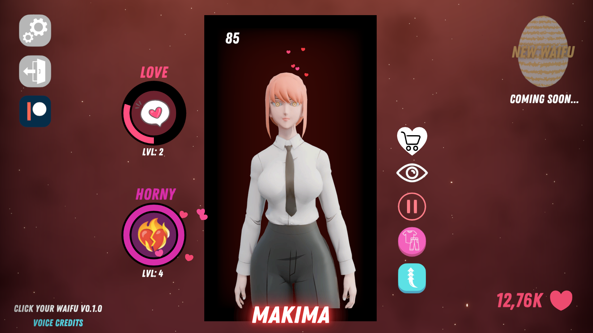 Screenshot 3 for Click Your Waifu! (18+)