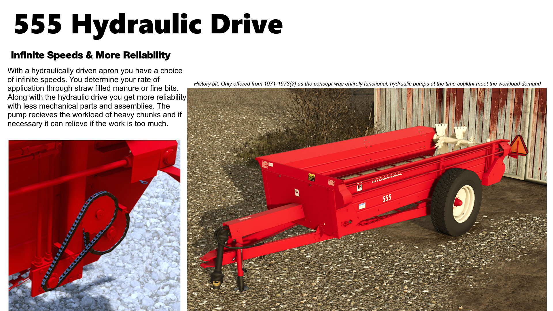 Screenshot 4 for International 500 Series Manure Spreader