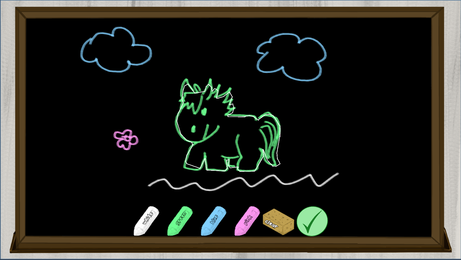 Screenshot 3 for Blackboard Ponies