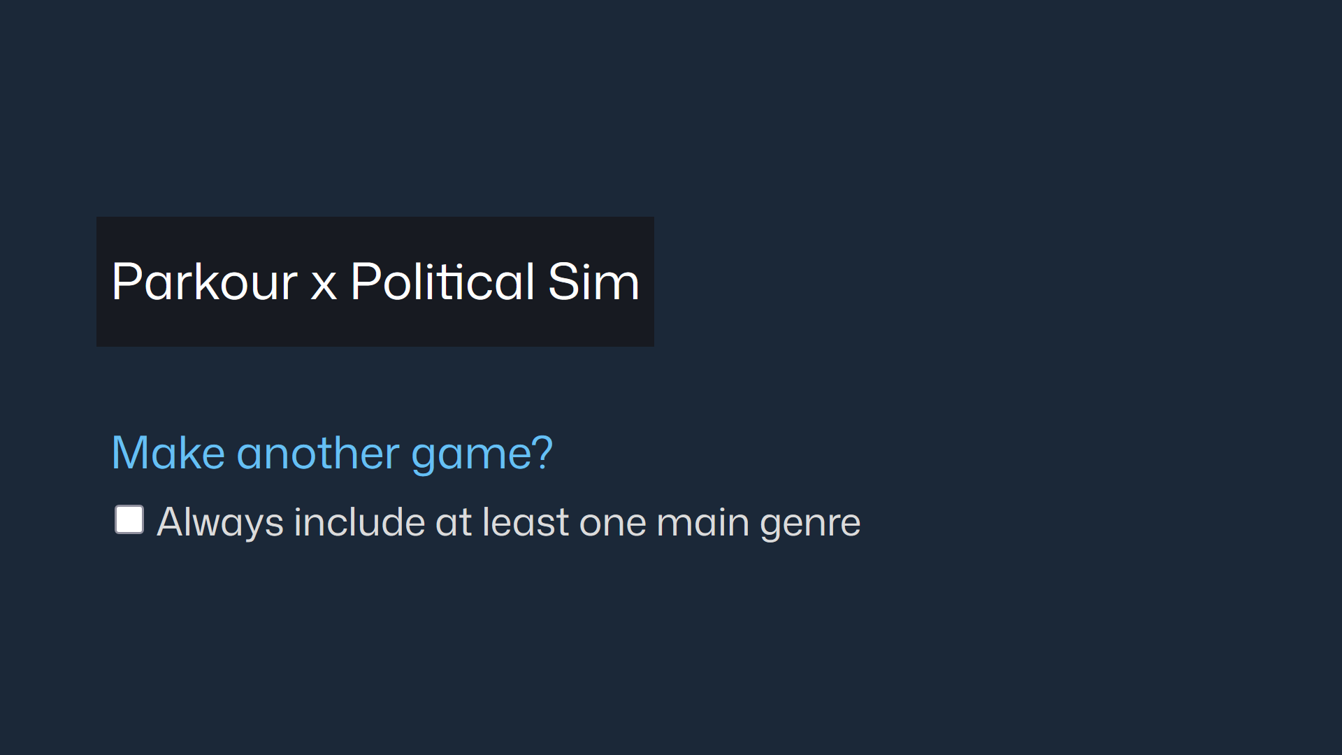 Screenshot 2 for Random Genre Masher