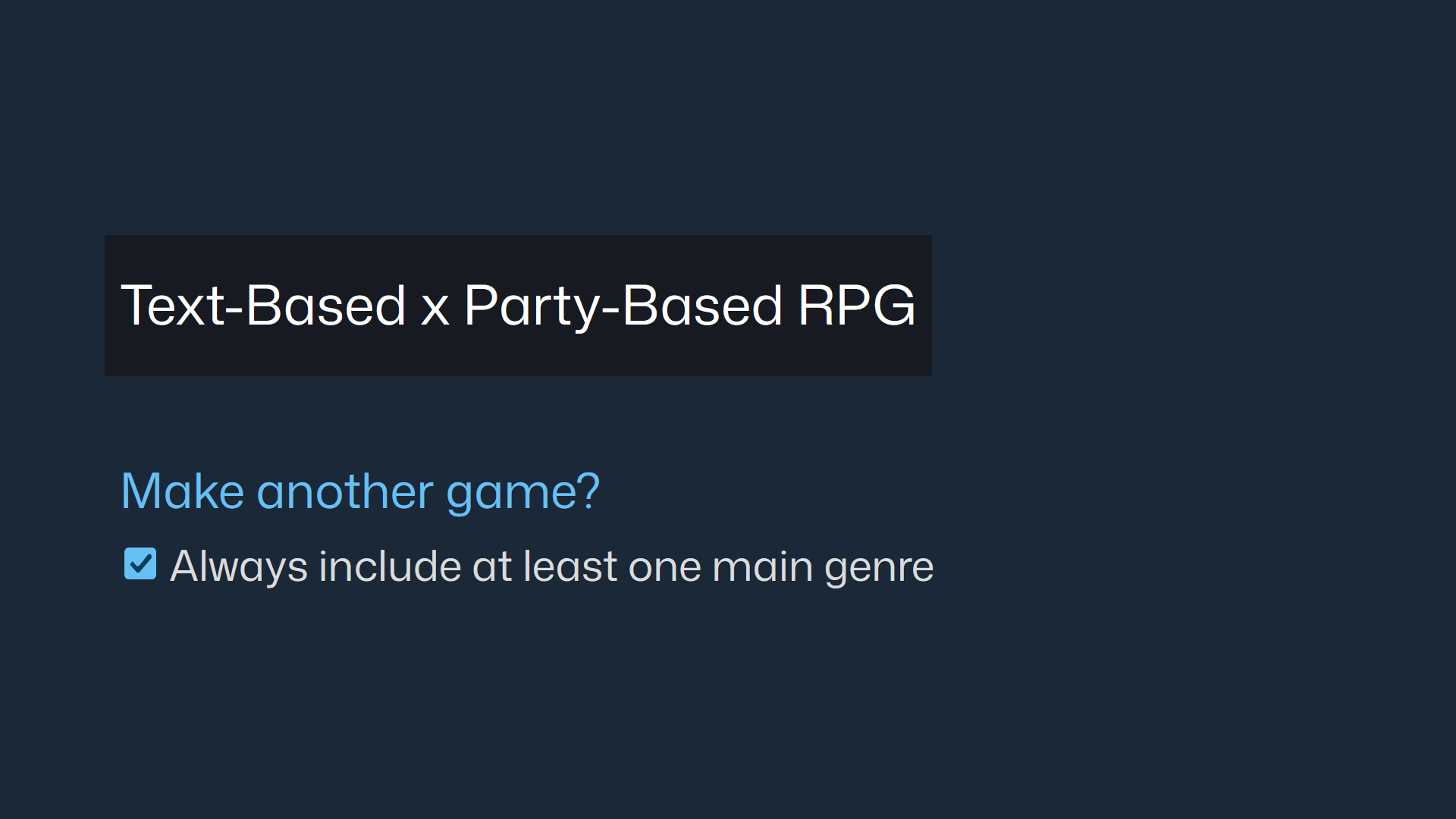 Screenshot 3 for Random Genre Masher