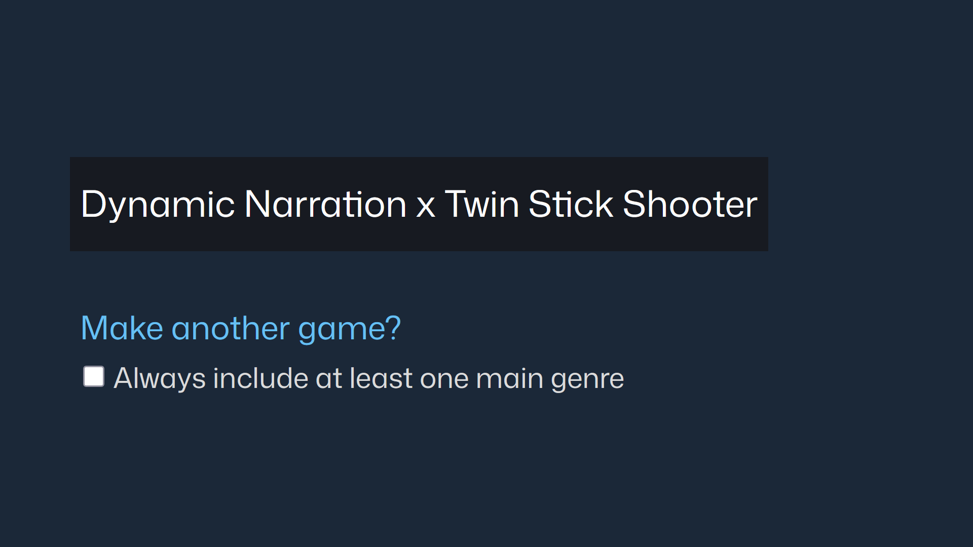 Screenshot 4 for Random Genre Masher