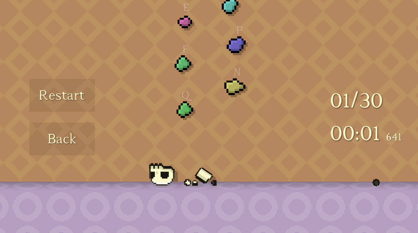 Skeleton Falling Simulation Game SkeleClimb by karlbrahn