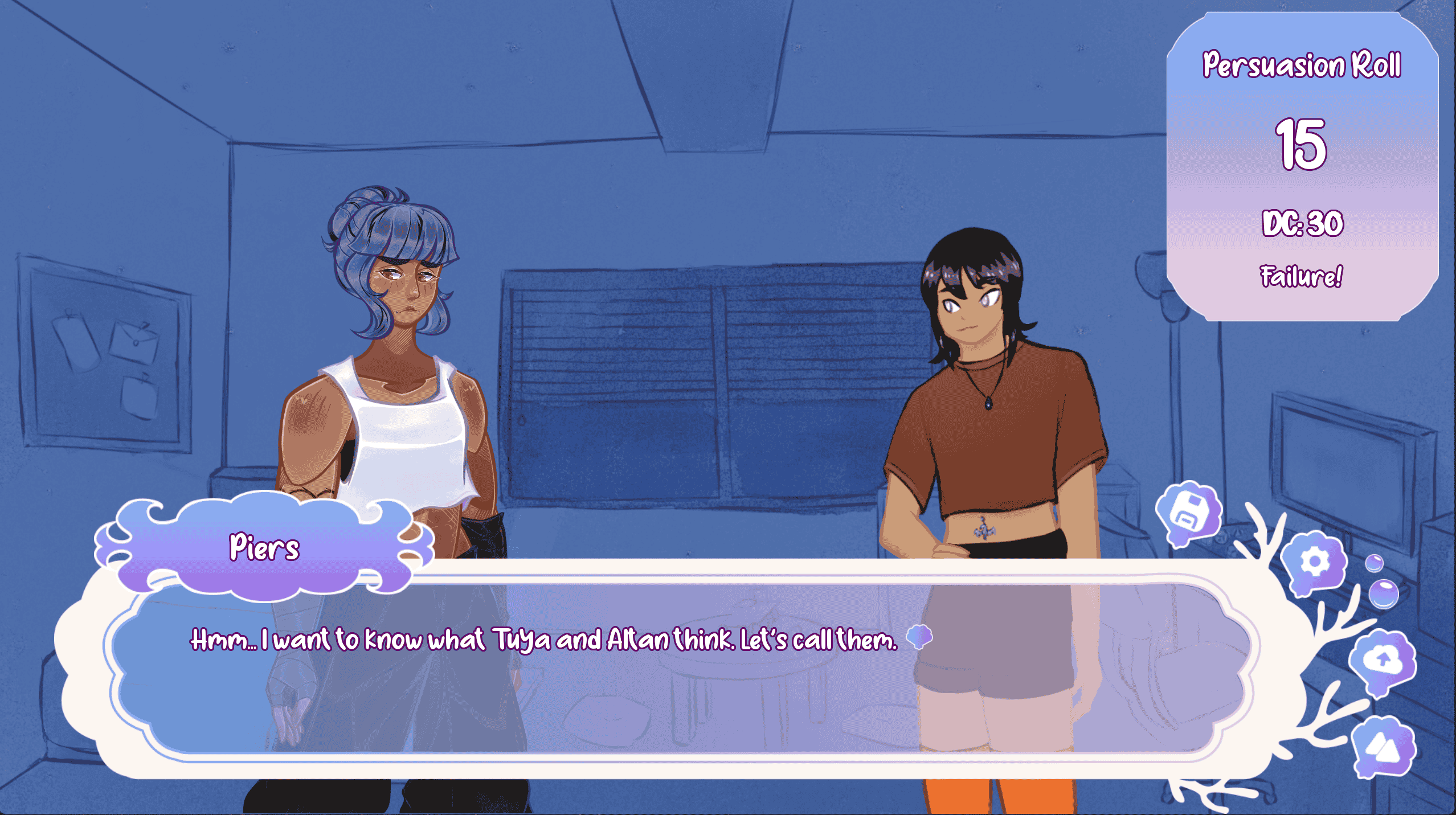 Screenshot 3 for She’s Wooing the Sea Witch [DEMO]