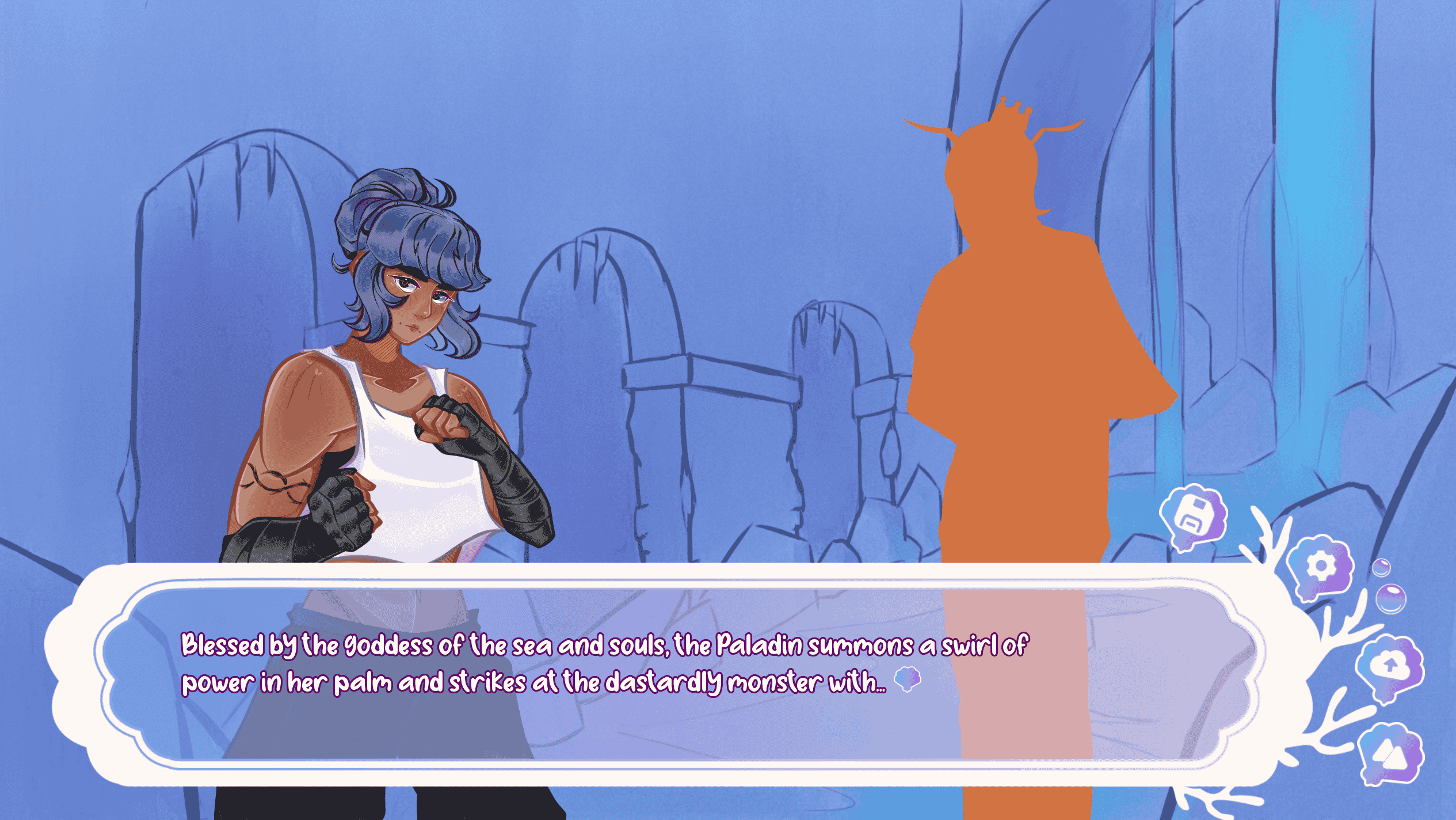 Screenshot 2 for She’s Wooing the Sea Witch [DEMO]
