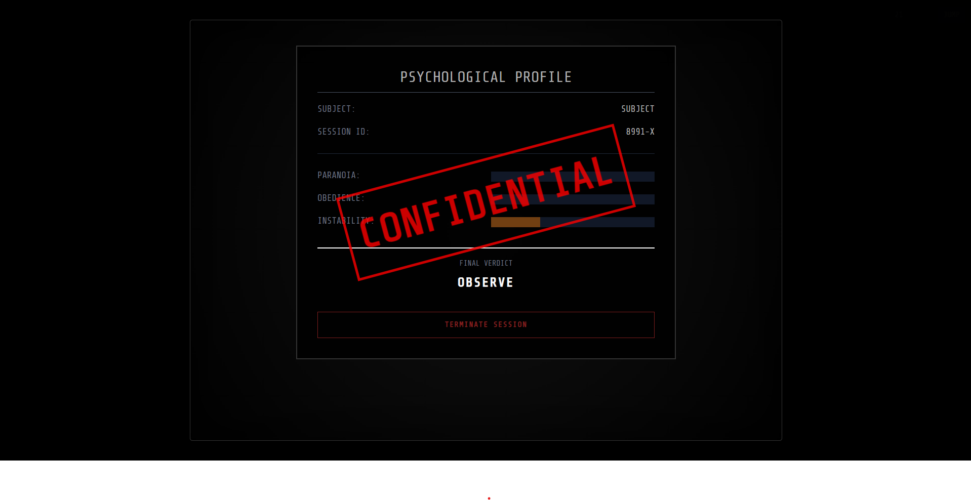 Screenshot 6 for The Acheron Assessment