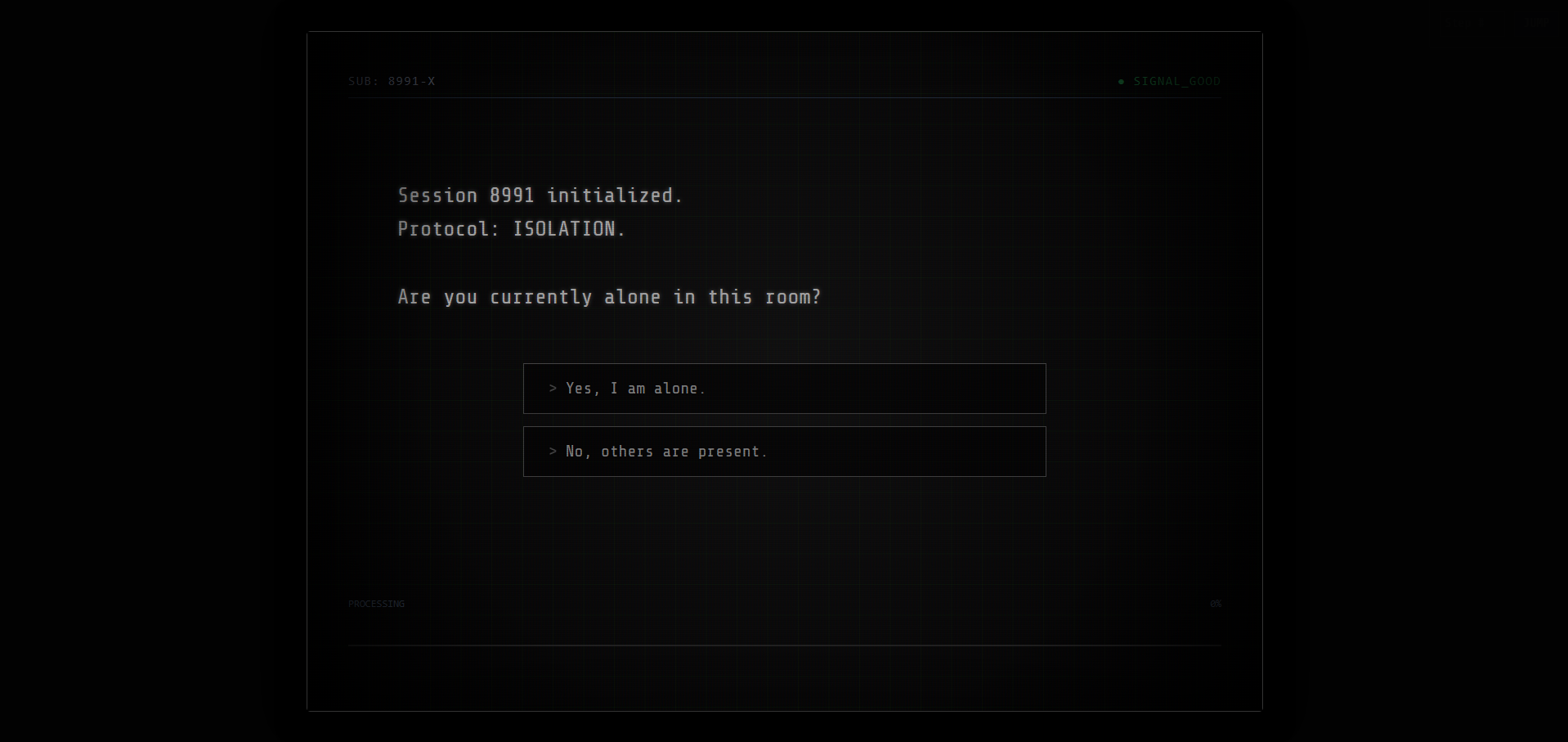 Screenshot 3 for The Acheron Assessment