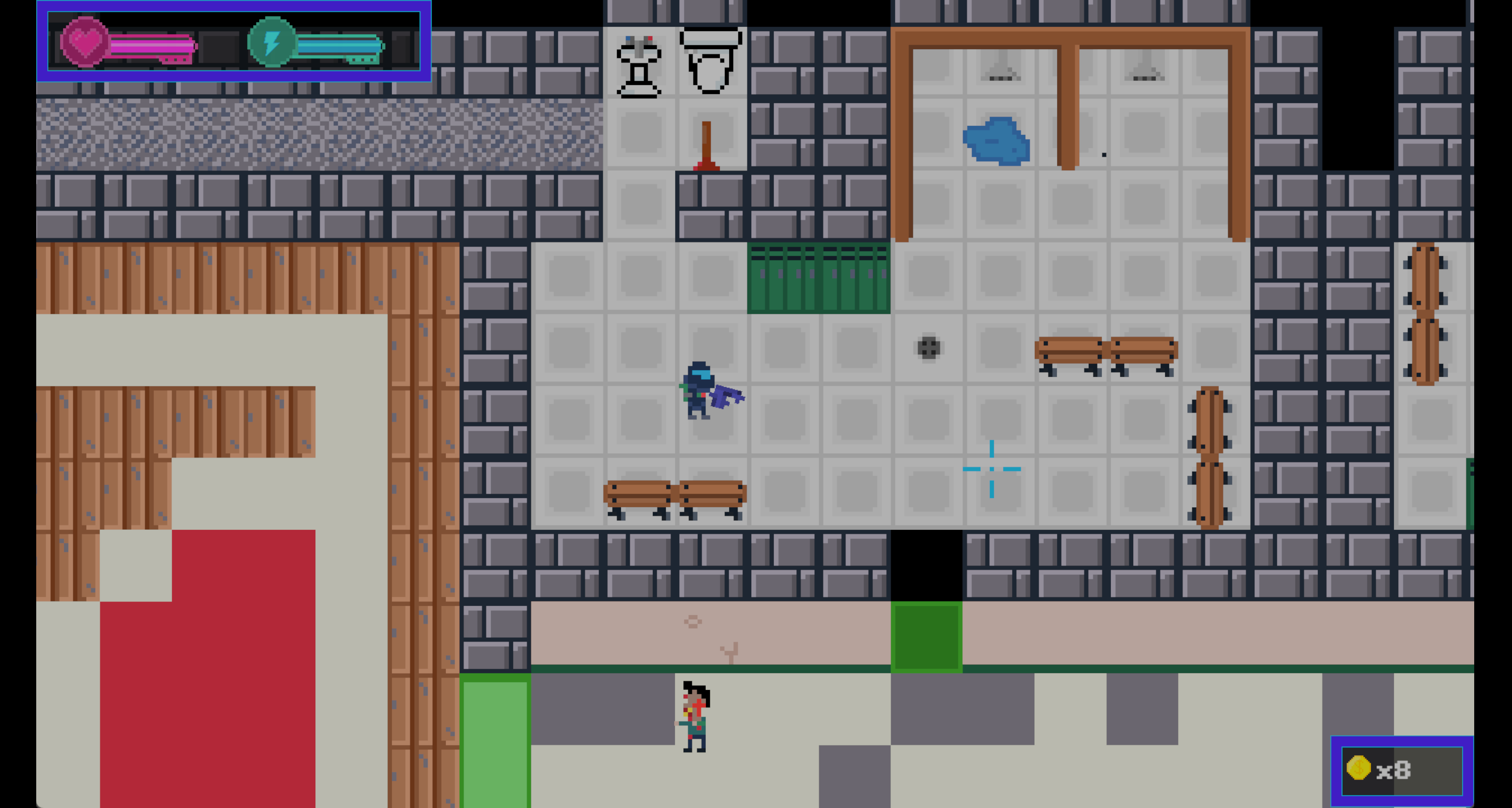 Screenshot 5 for NECROSYNTH: EARTHFALL (earliest build)
