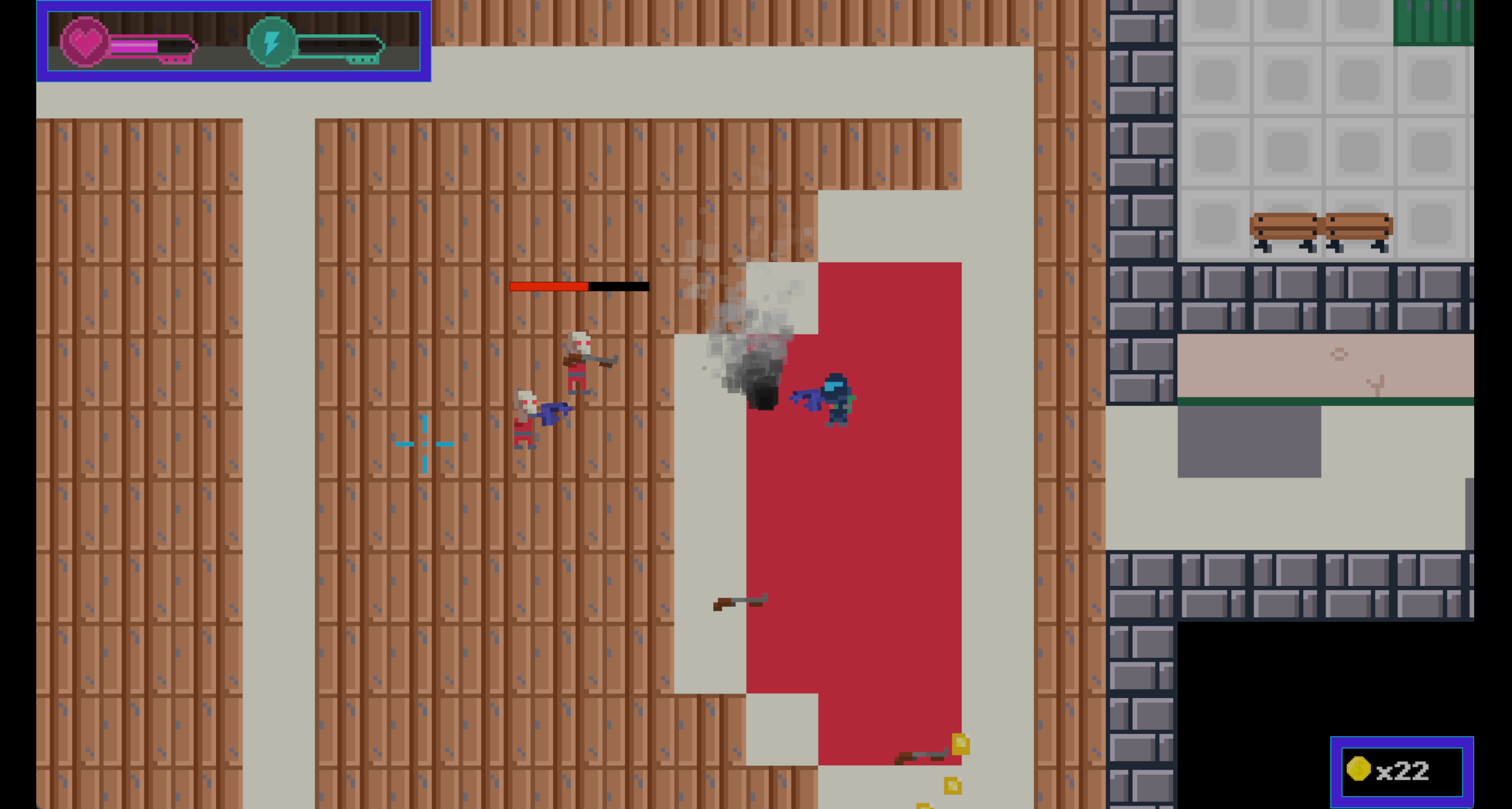 Screenshot 2 for NECROSYNTH: EARTHFALL (earliest build)