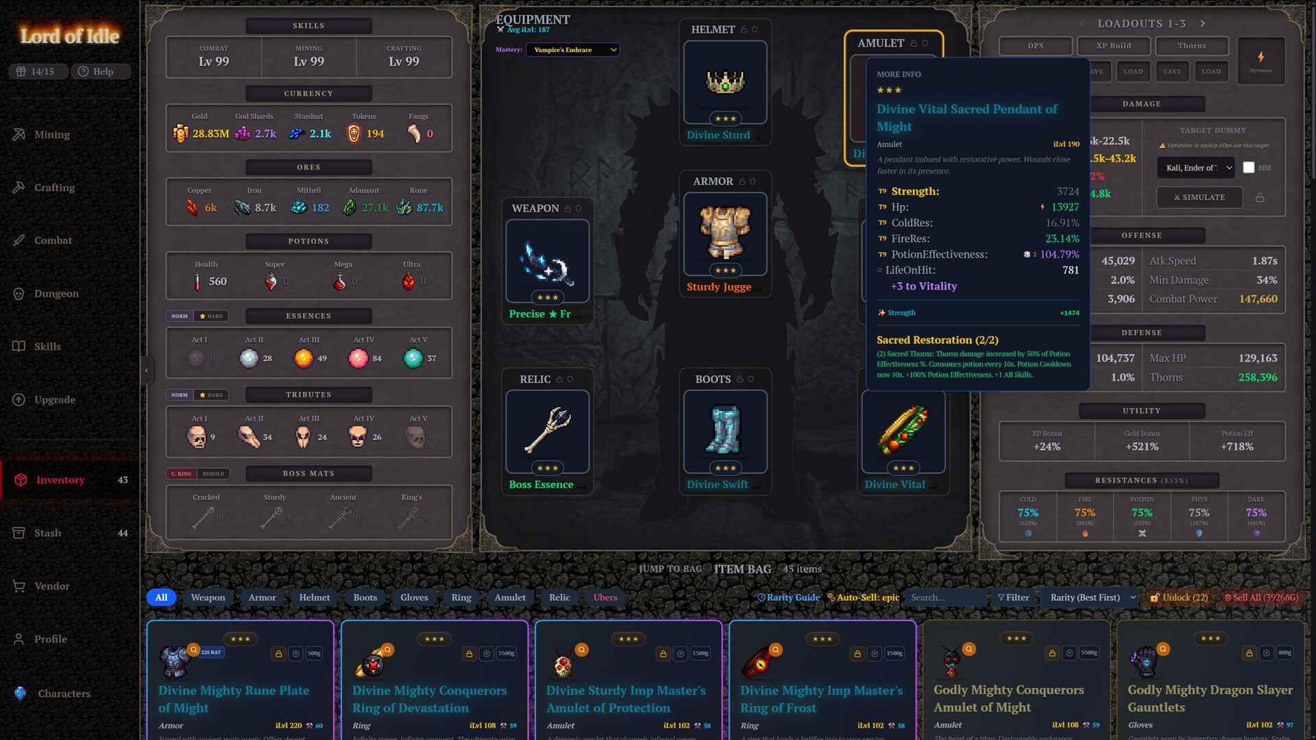 Screenshot 3 for Lord of Idle