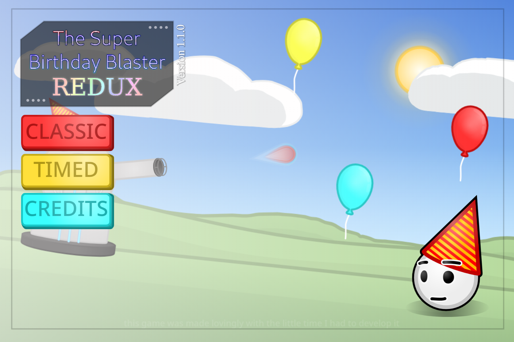 Screenshot 2 for The Super Birthday Blaster REDUX