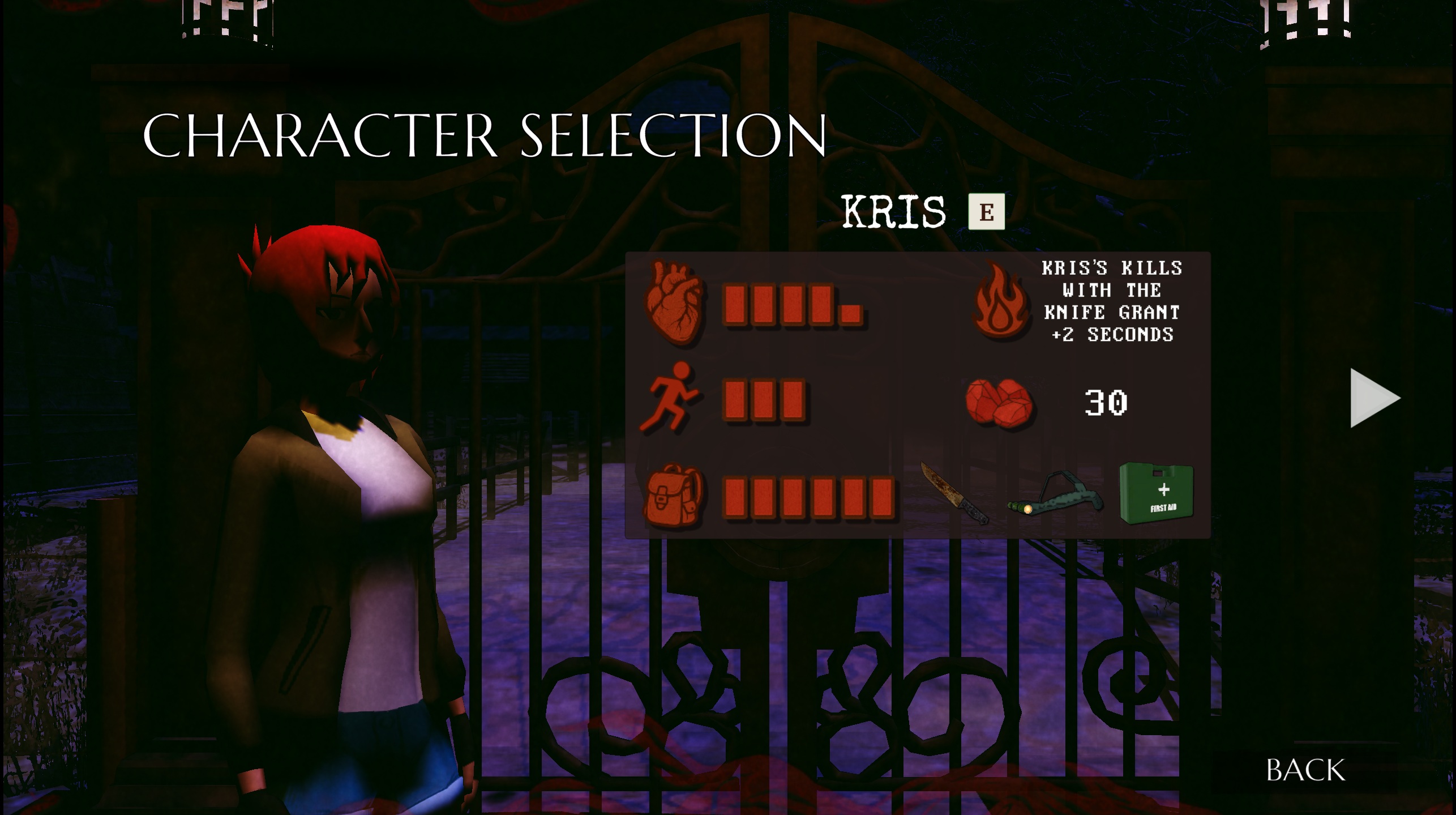 Screenshot 2 for Sanguine - Survivor Stories Demo