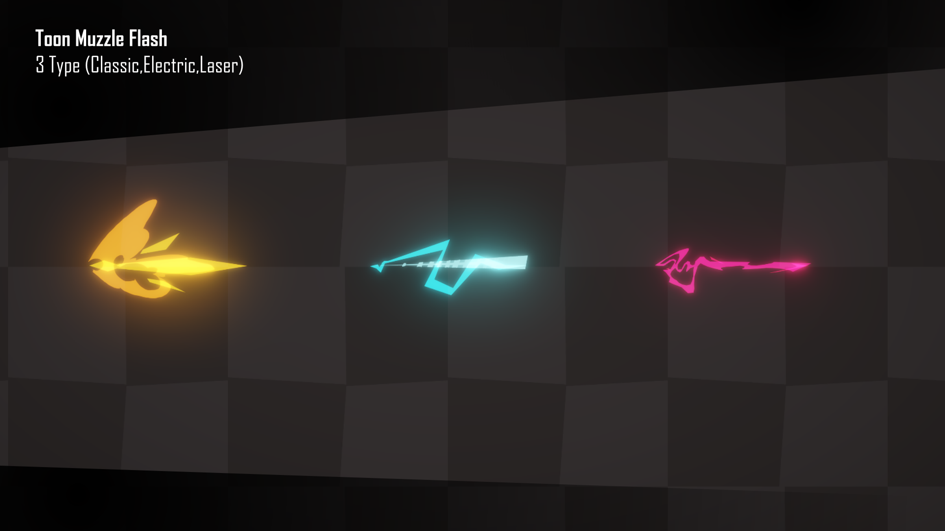 Screenshot 3 for VFX - Toon Muzzle Flash - Demo