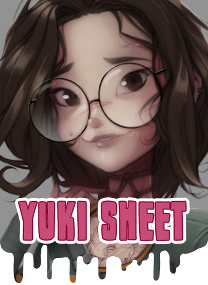 Yuki Os Yuki Character Sheet Art Set by Krakenkatz