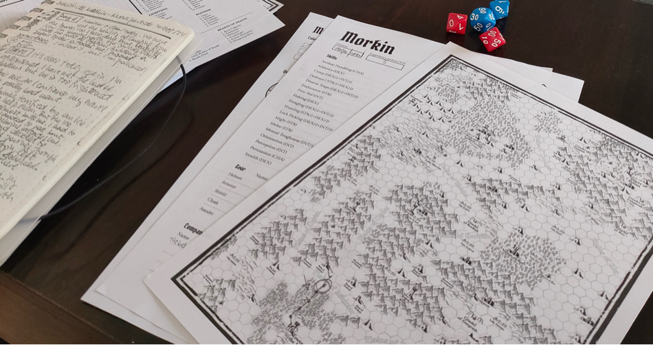 Screenshot 3 for Morkin: The Lords of Midnight Solo Adventure Game