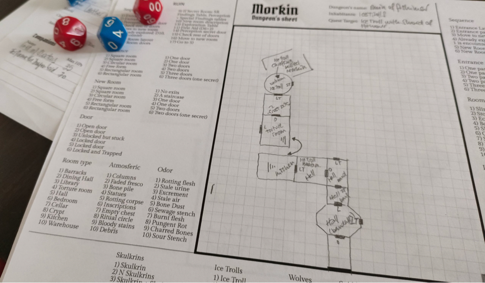 Screenshot 4 for Morkin: The Lords of Midnight Solo Adventure Game