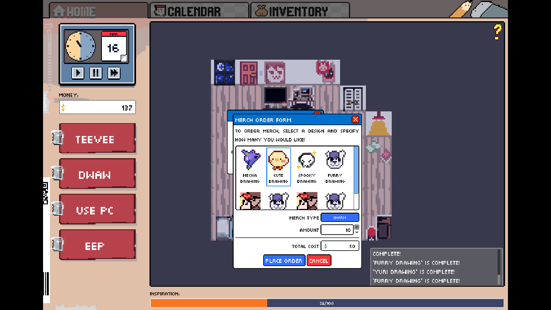 Screenshot 3 for Artist Alley