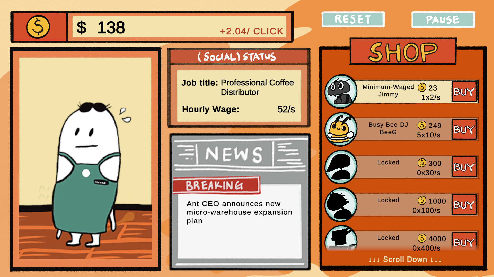 Screenshot 4 for Self-Made CEO Idle Clicker