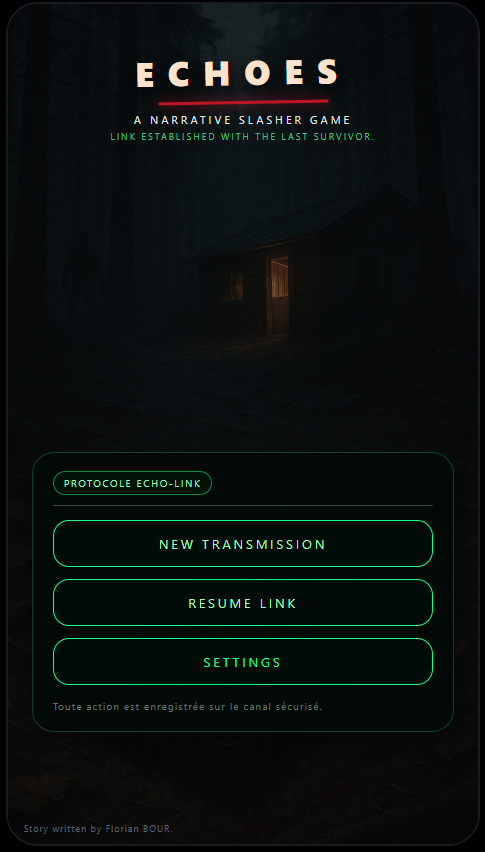 Screenshot 2 for ECHOES – Lost Transmission in the Forest