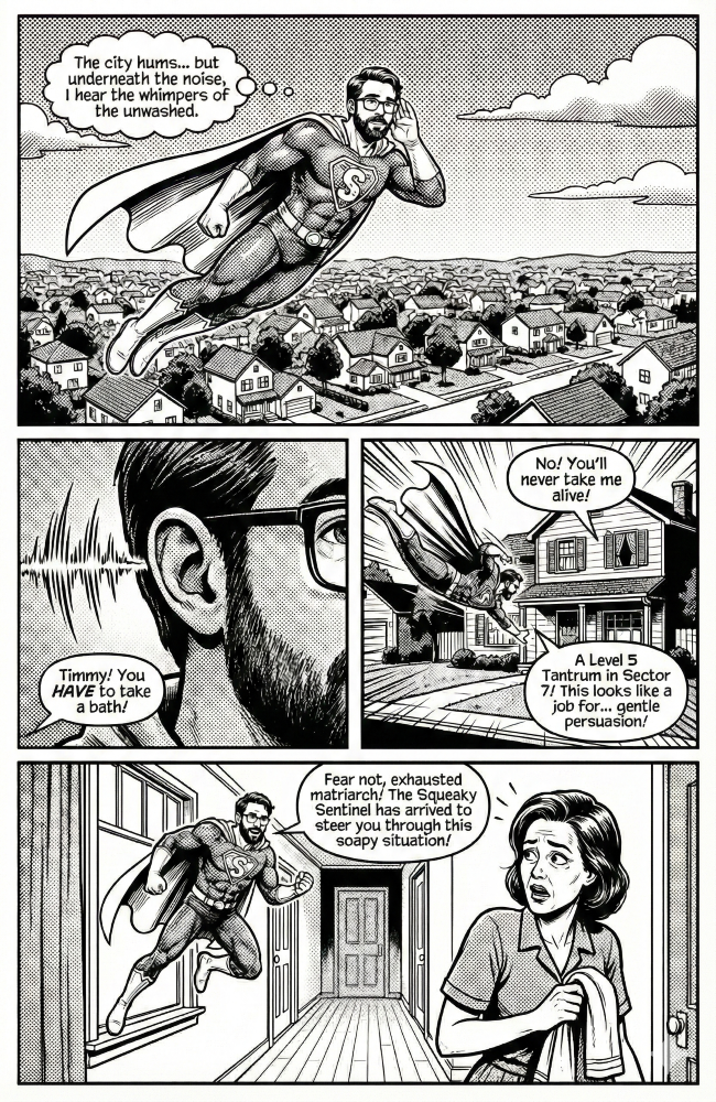 Screenshot 3 for Shampooya Man - The Squeaky Sentinel