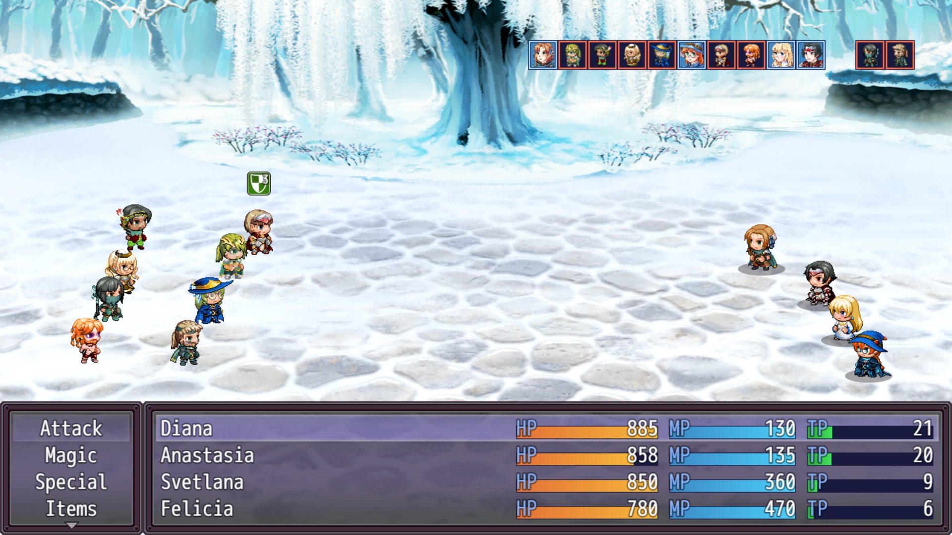 Screenshot 7 for Heroines of Swords & Spells 2. Demo