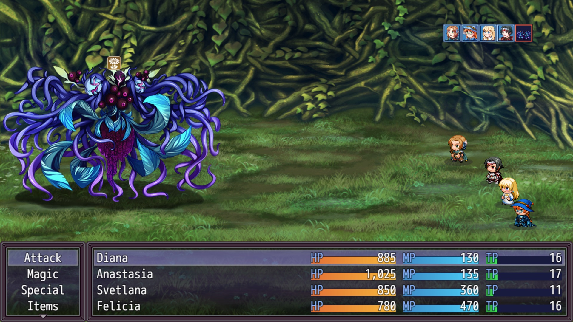 Screenshot 8 for Heroines of Swords & Spells 2. Demo