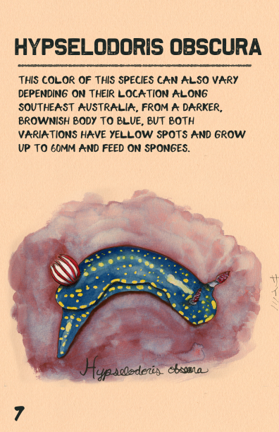 Screenshot 3 for Zine: Nudivember 2025: 30 Days of Nudibranchs