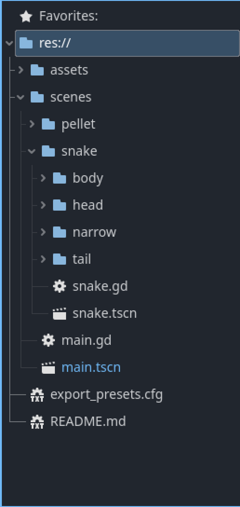 godot-gdscript-2D-snake-gold by poplava