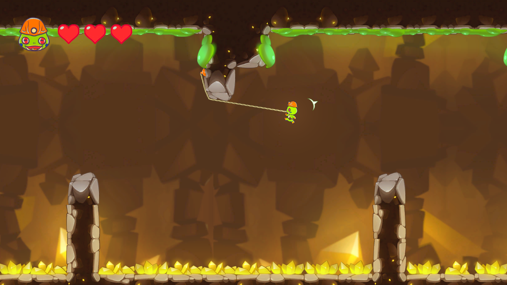 Screenshot 2 for Danglin’ Froggo