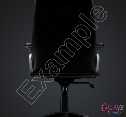 Premium Executive Chair 3D Model – Game Ready & PBR Textures by cranestudio