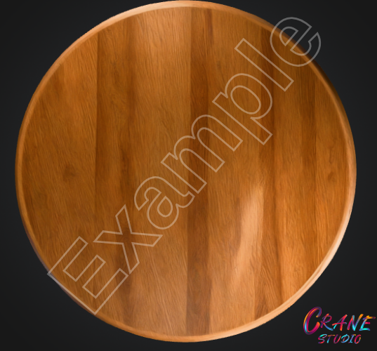 Minimalist Modern Round Table – AAA Quality, Render Ready by cranestudio