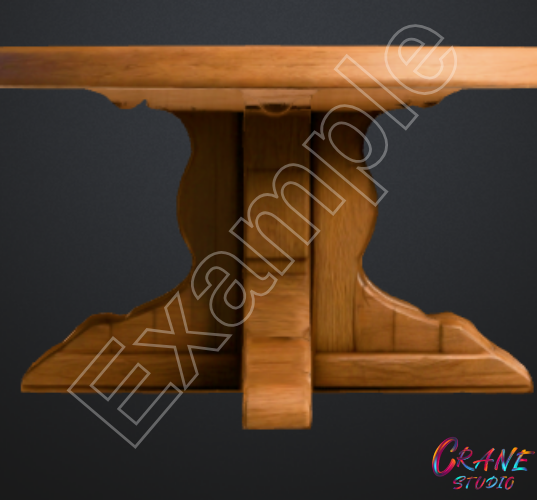 Minimalist Modern Round Table – AAA Quality, Render Ready by cranestudio