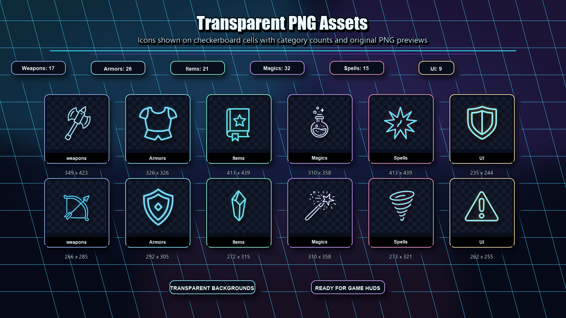 Rpg Shop Icon Ui RPG Item Icons Pack – Inventory, Items & HUD UI (120 PNG Assets) by ...