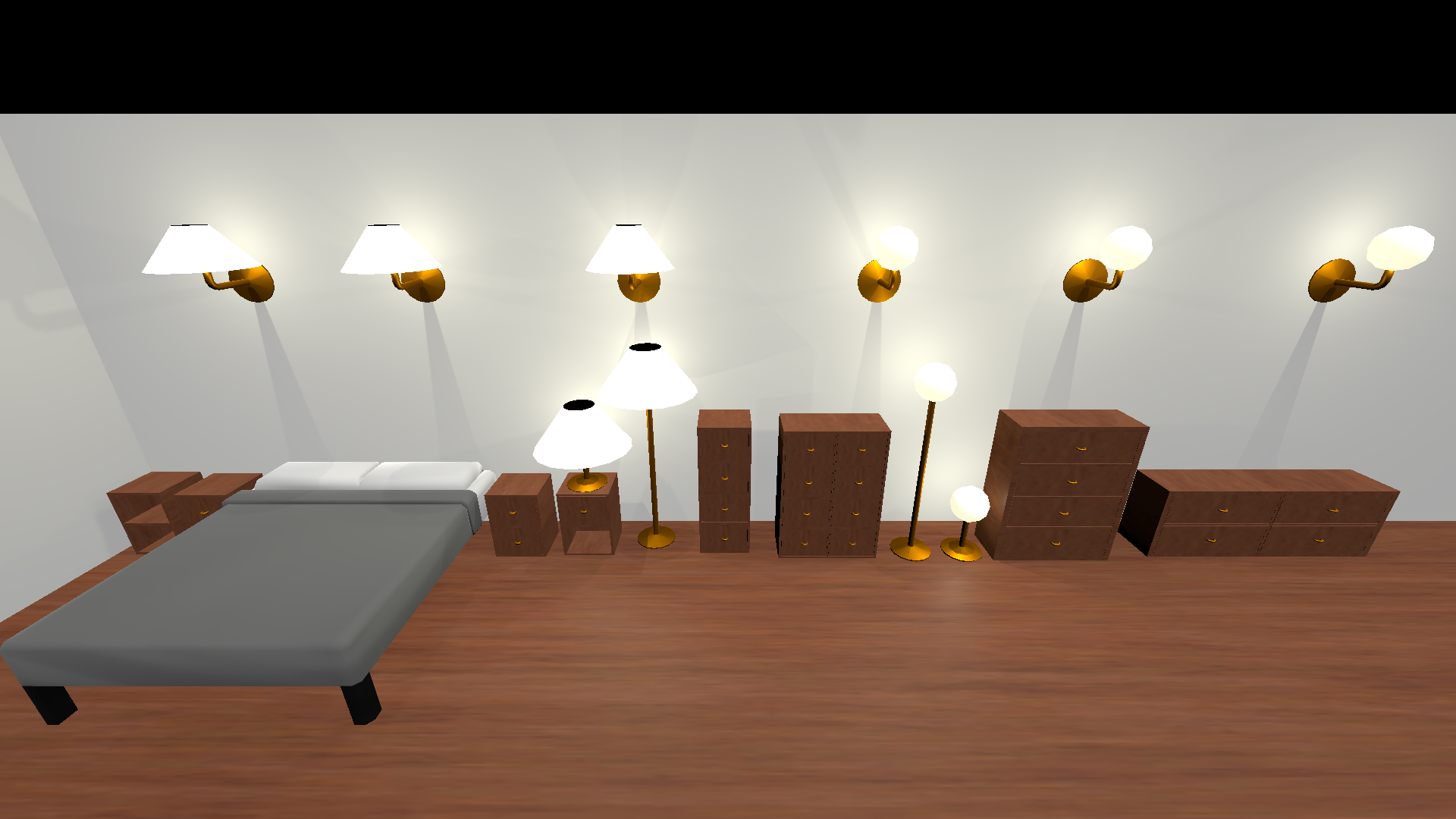 Low Poly Bedroom Asset Pack by Kyle Fuji