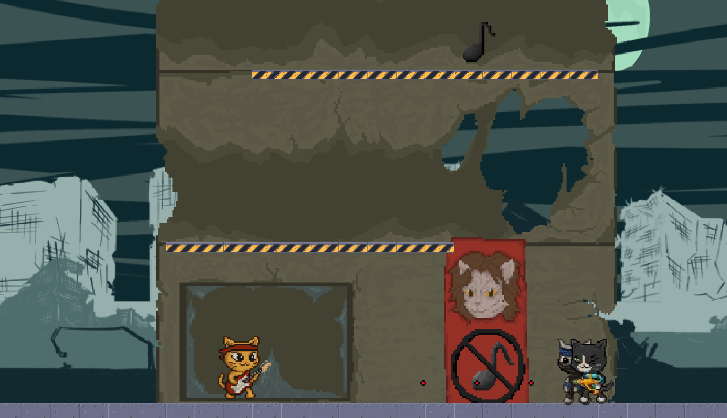 Screenshot 3 for Musicat Dystopia (mini demo)