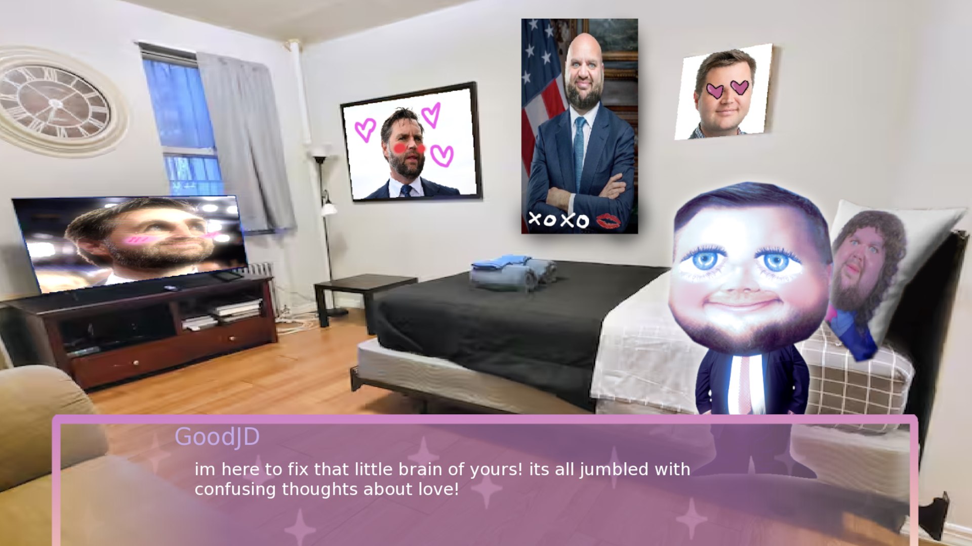 Screenshot 4 for JD Vance Dating Simulator