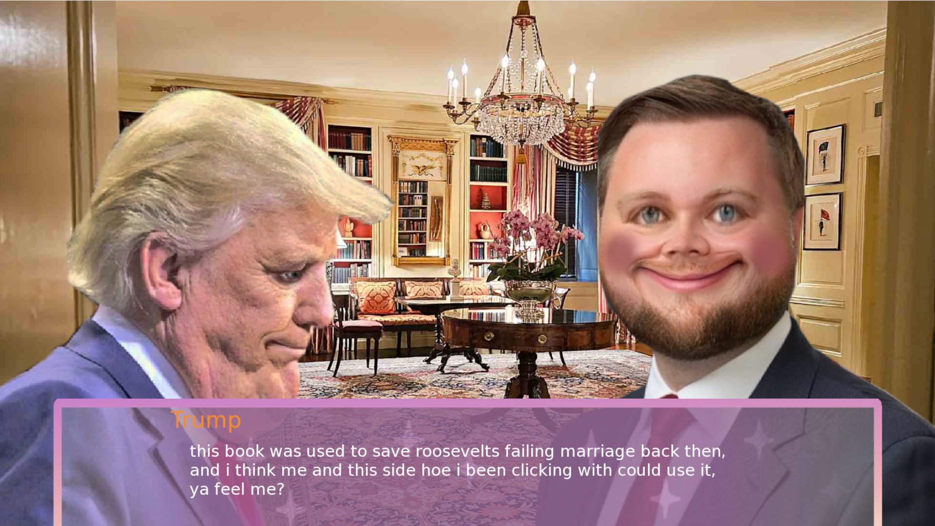 Screenshot 5 for JD Vance Dating Simulator