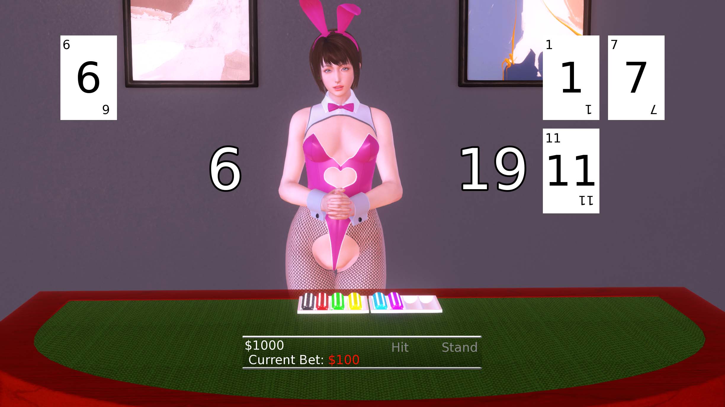 Screenshot 3 for Blackjack Gacha, Baby!