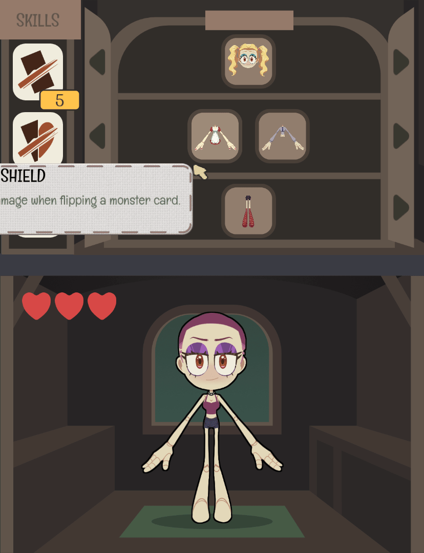 Screenshot 3 for My Dress-Up Dungeon
