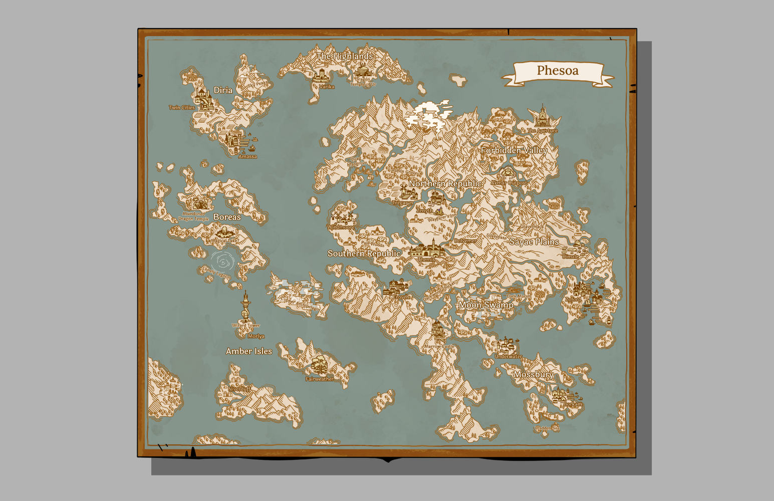 Screenshot 2 for Tavern Talk: Map of Phesoa
