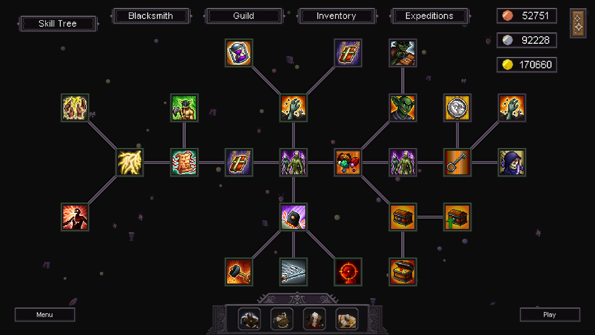 Screenshot 4 for Bones and Coins Prototype