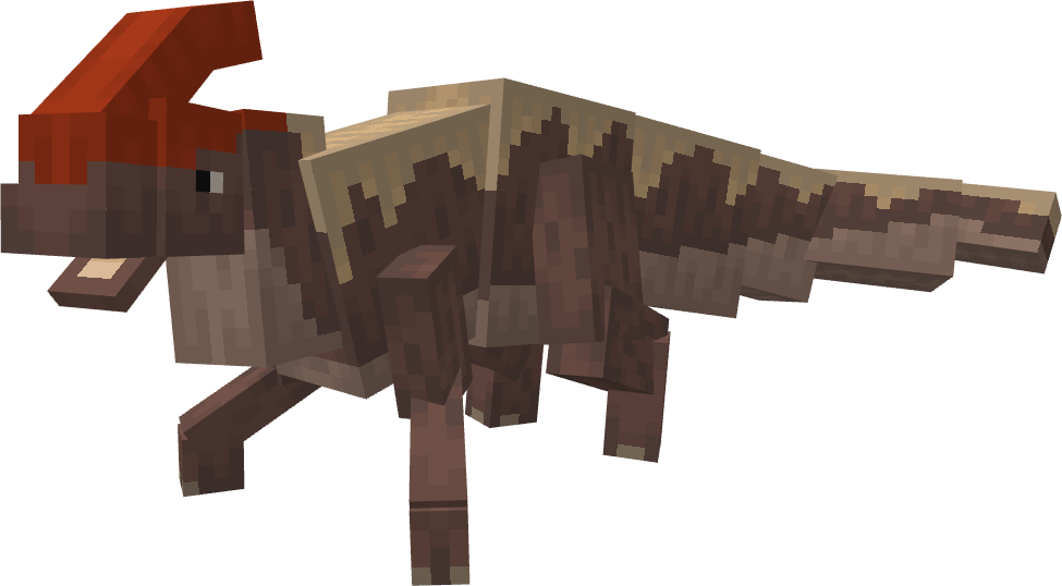 Minecraft Purussaurus Parasaurolophus Minecraft-Styled 3d Model 🦖 by yourfavoriteseal