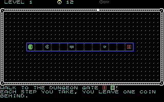 Screenshot 3 for Carcer (Commodore 64, Commodore Plus/4, Atari 8-bit)