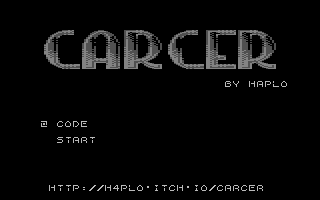Screenshot 2 for Carcer (Commodore 64, Commodore Plus/4, Atari 8-bit)
