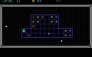 Screenshot 4 for Carcer (Commodore 64, Commodore Plus/4, Atari 8-bit)