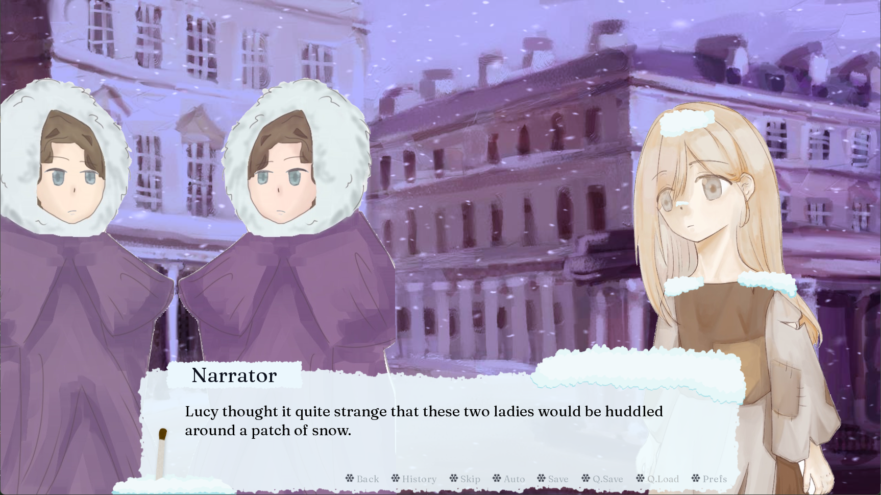 Screenshot 4 for Little Match Girl - A Winter Jam VN