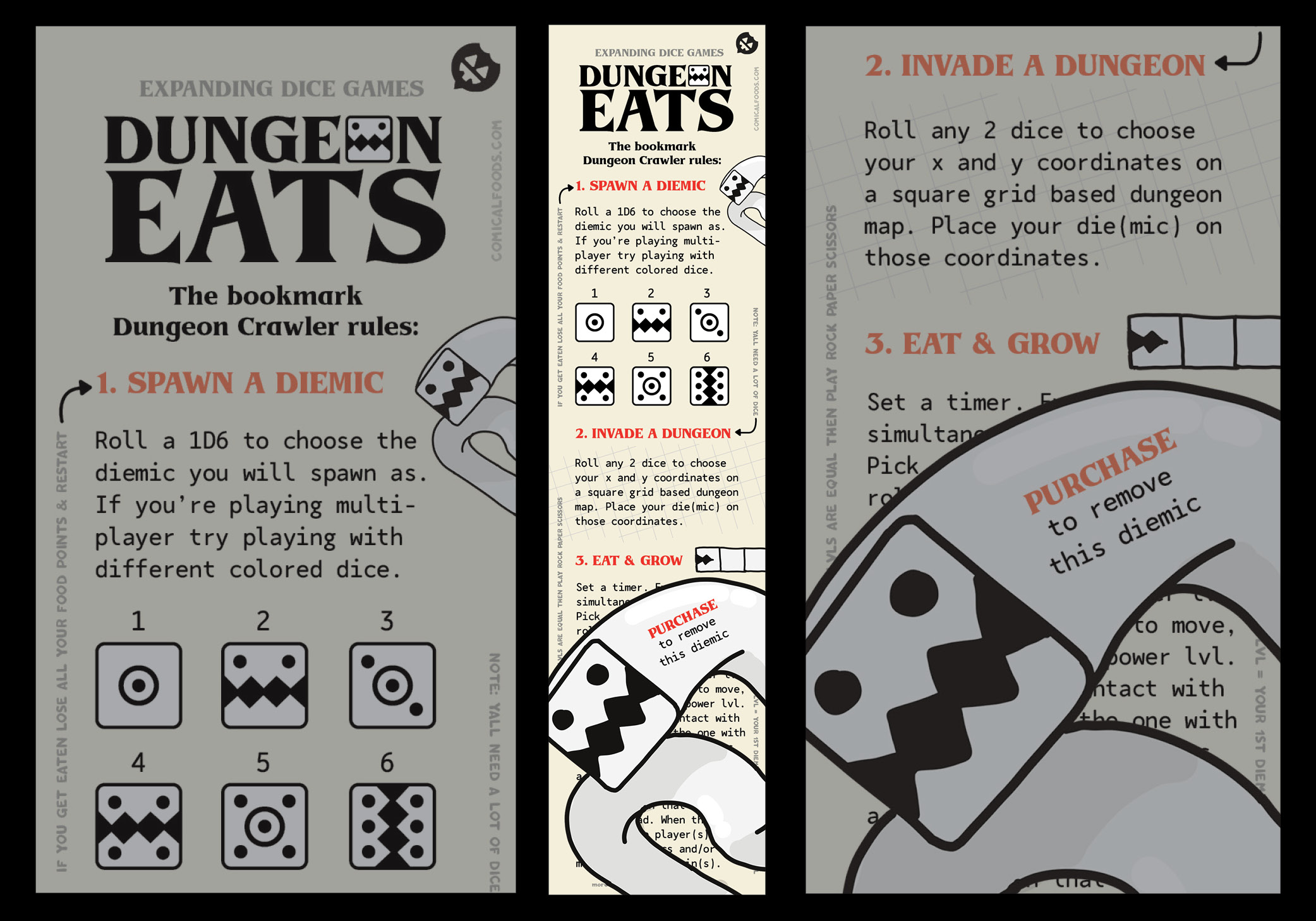 Screenshot 4 for Dungeon Eats Bookmark